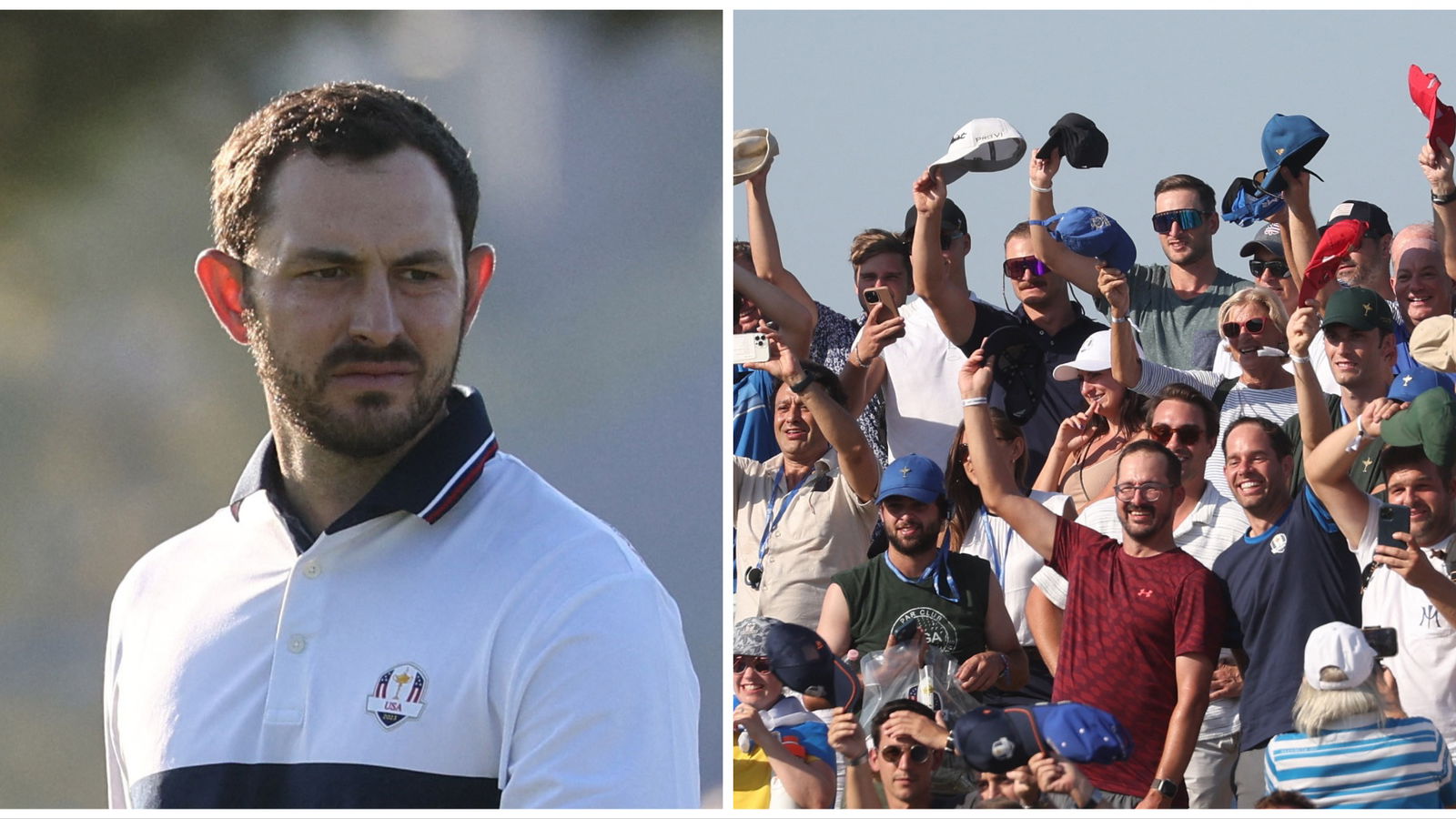 WATCH: European Ryder Cup fans goad Patrick Cantlay in a very simple way